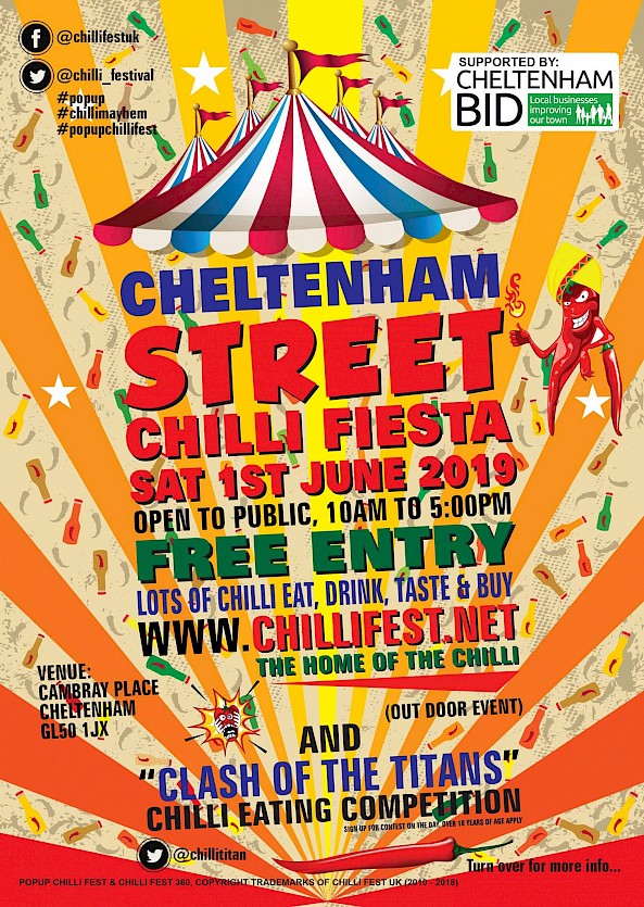 Chilli Fiesta promotional poster